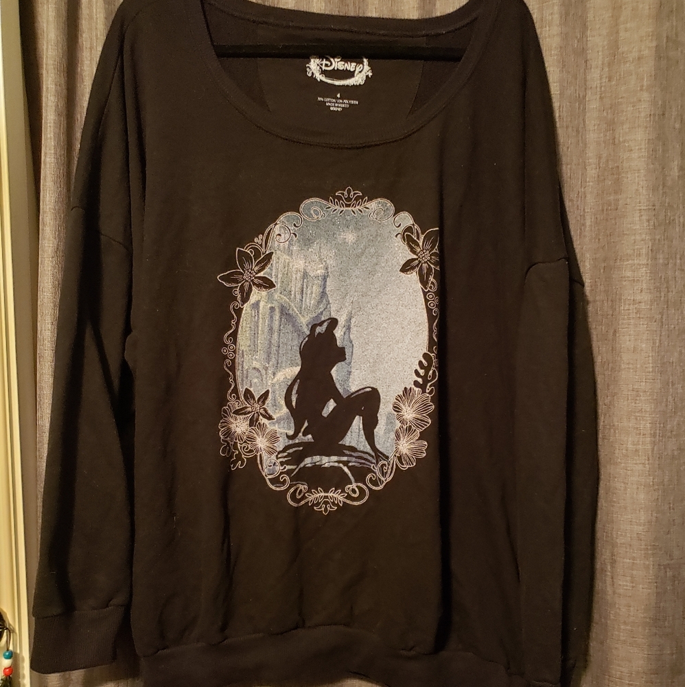 The little mermaid crew neck